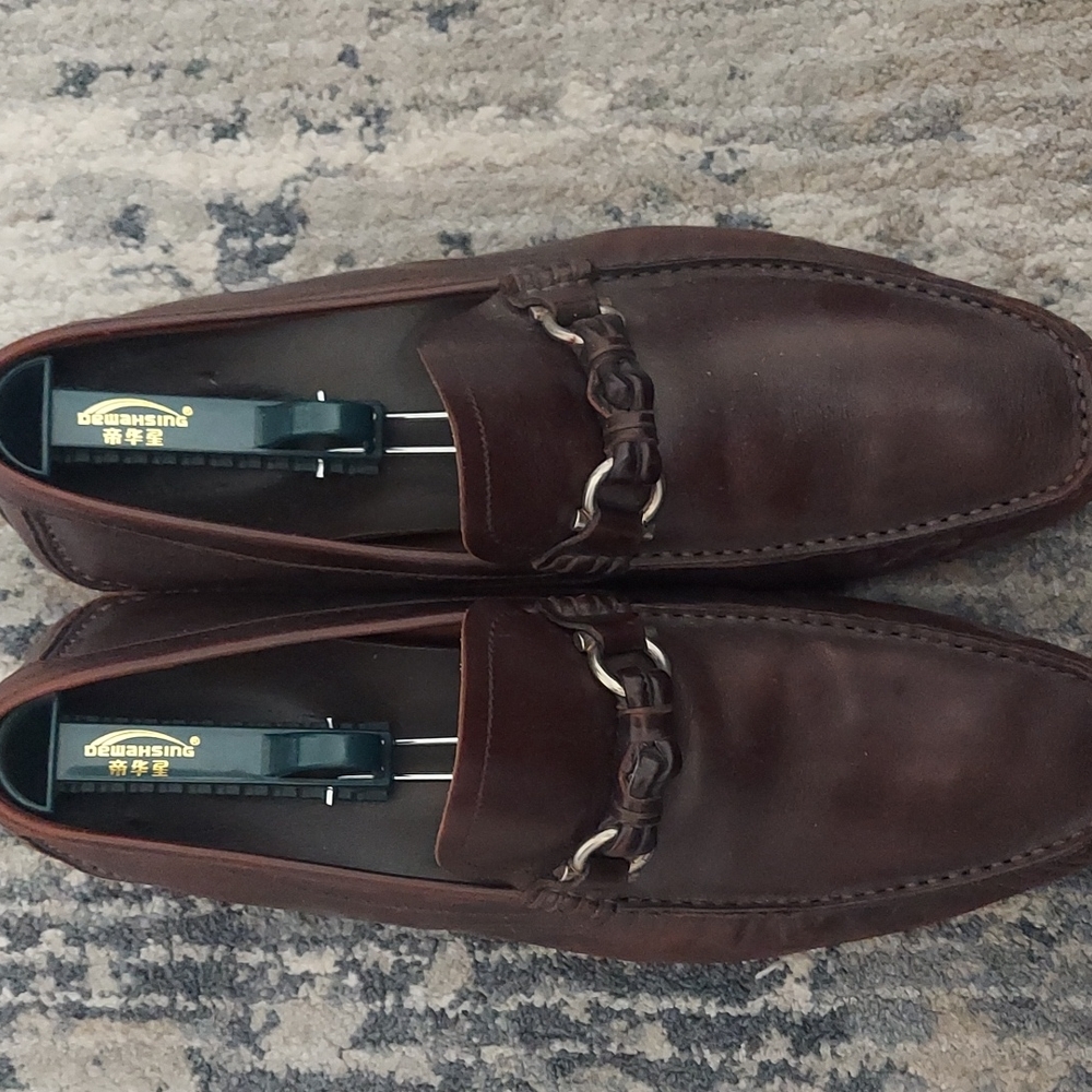Brown Salvatore Ferragamo Drivers
